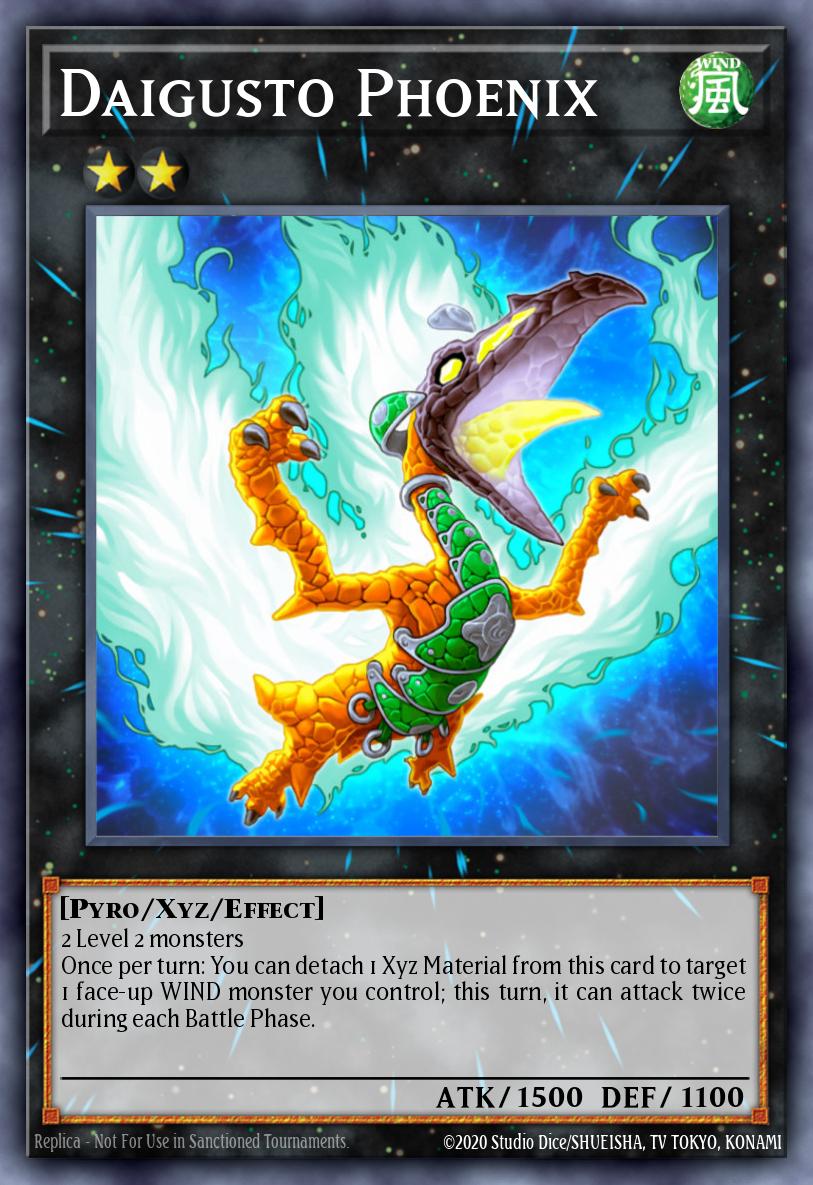 Daigusto Phoenix Yu-Gi-Oh card