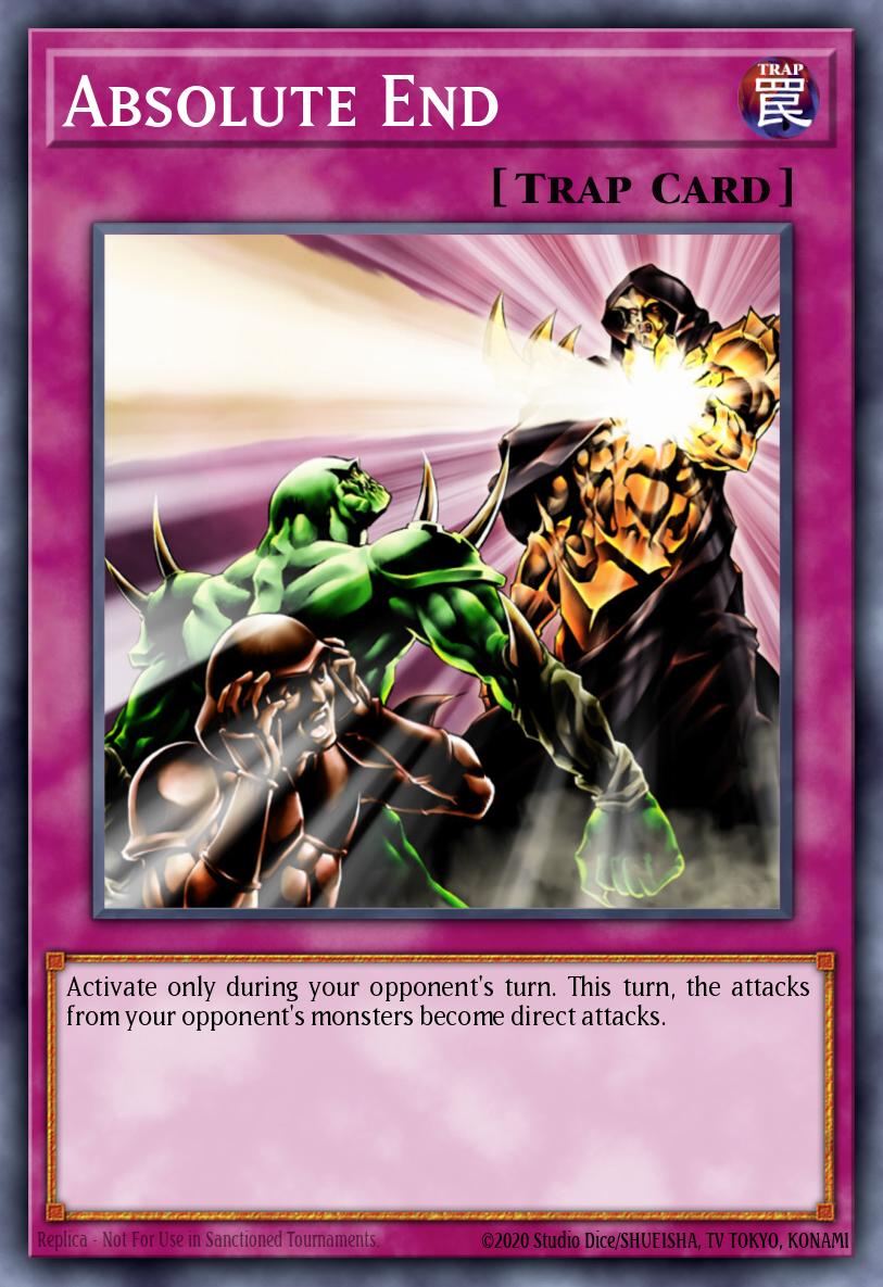 Absolute End Yu-Gi-Oh card