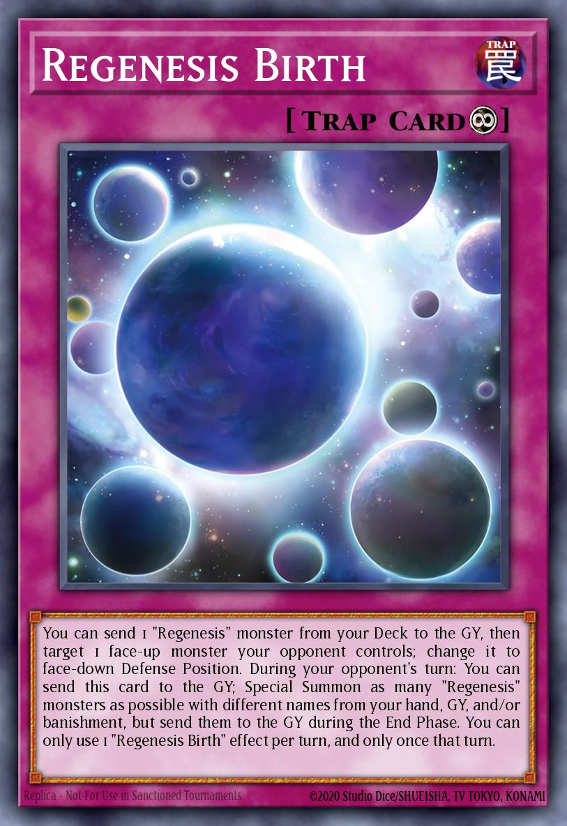 Regenesis Birth Yu-Gi-Oh card
