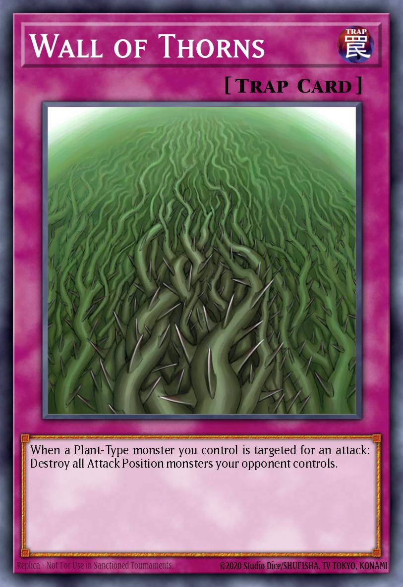 Wall of Thorns Yu-Gi-Oh card