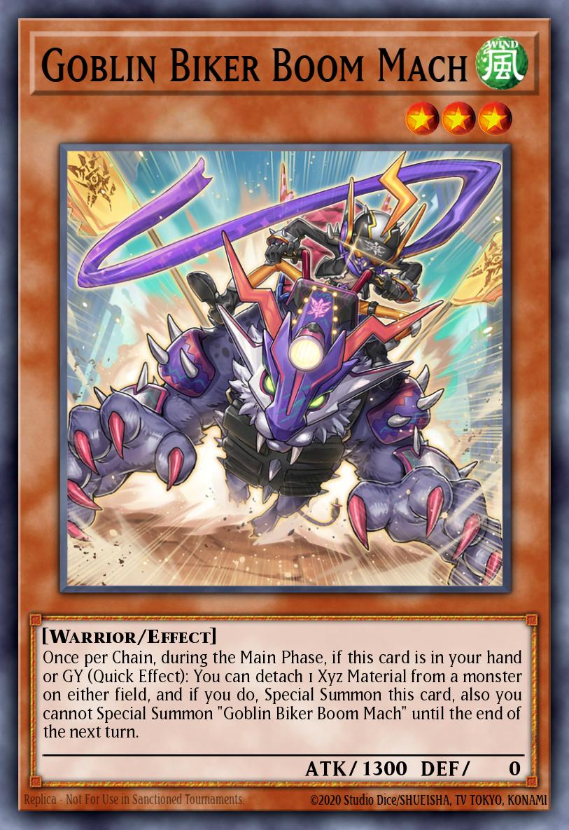 Goblin Biker Boom Mach Yu-Gi-Oh card