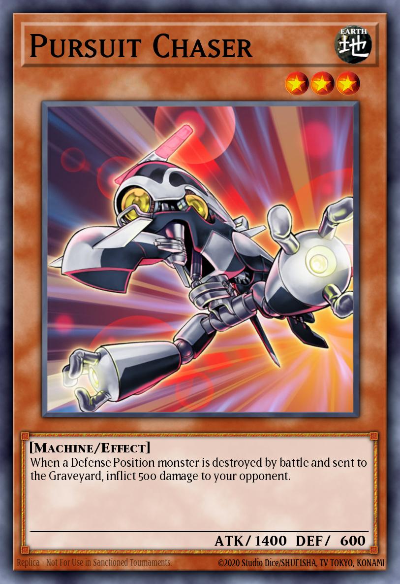 Pursuit Chaser Yu-Gi-Oh card