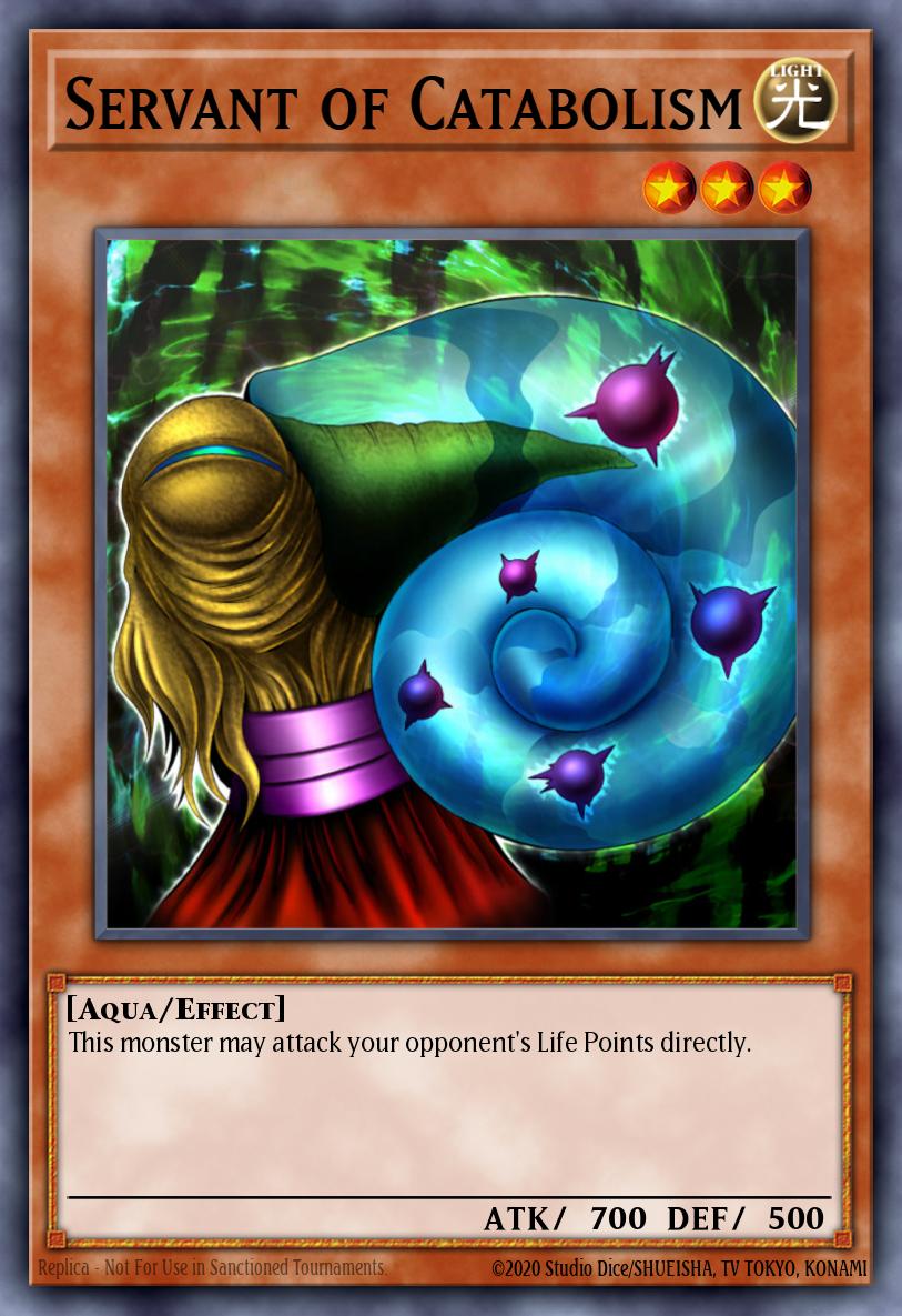 Servant of Catabolism Yu-Gi-Oh card