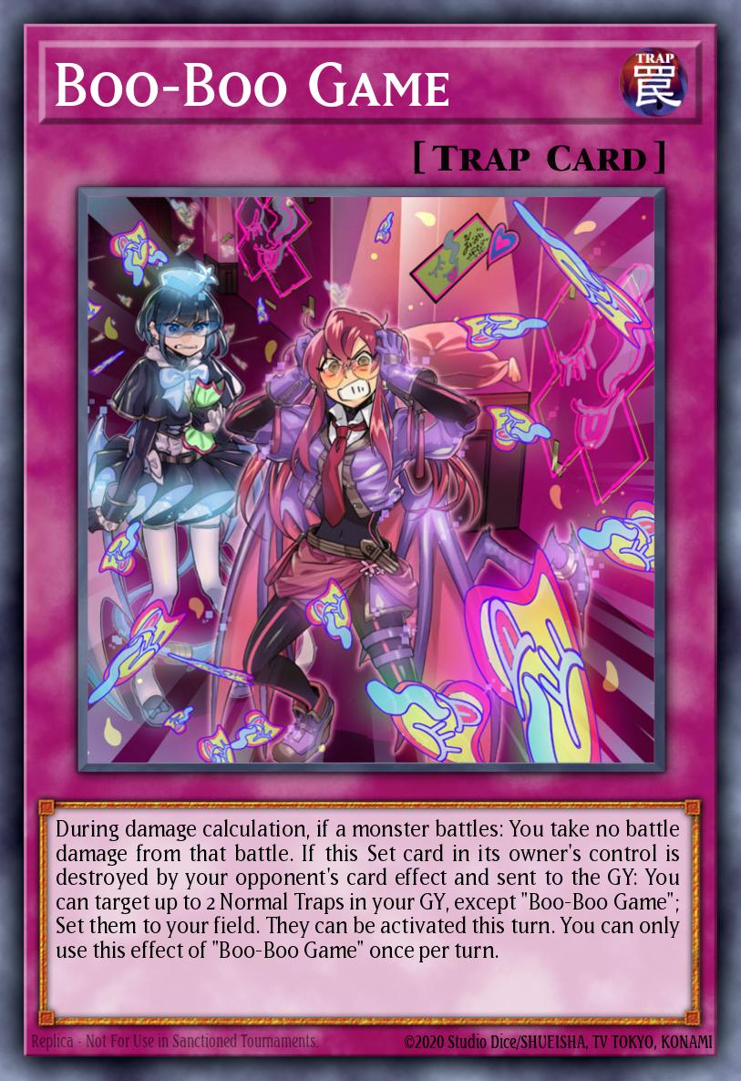 Boo-Boo Game Yu-Gi-Oh card