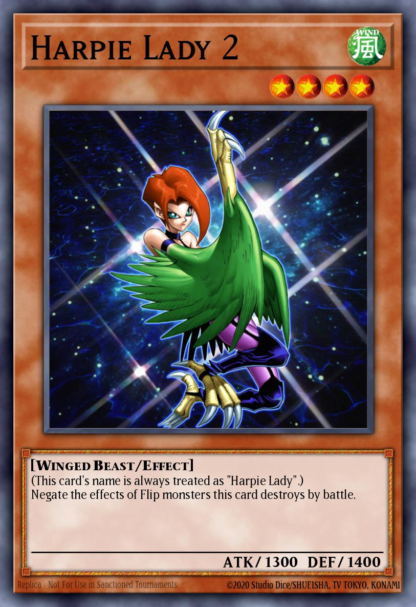 Harpie Lady 2 Yu-Gi-Oh card