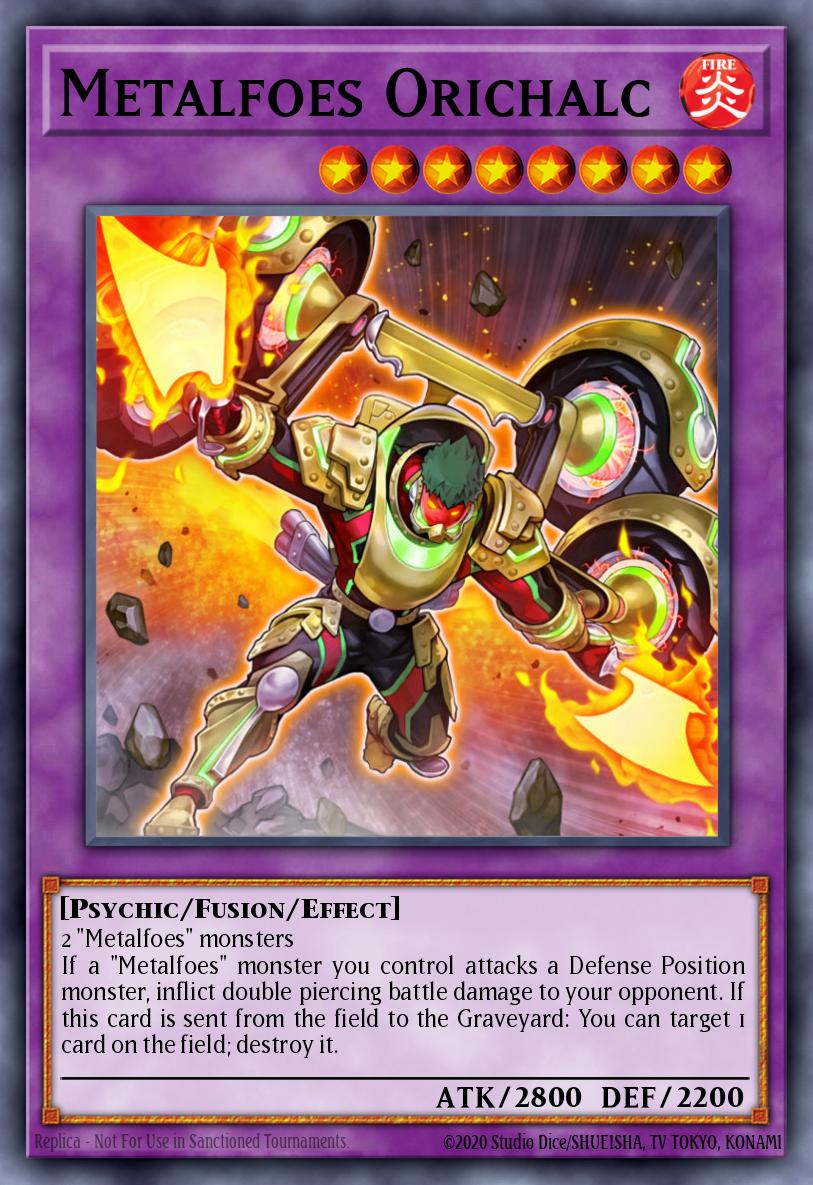 Metalfoes Orichalc Yu-Gi-Oh card