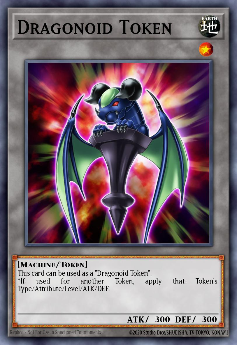 Dragonoid Token Yu-Gi-Oh card