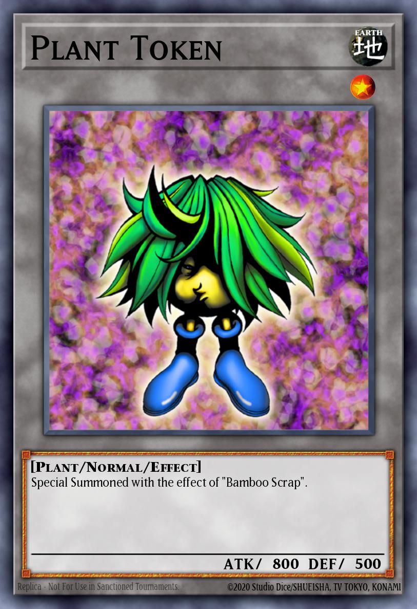 Plant Token Yu-Gi-Oh card