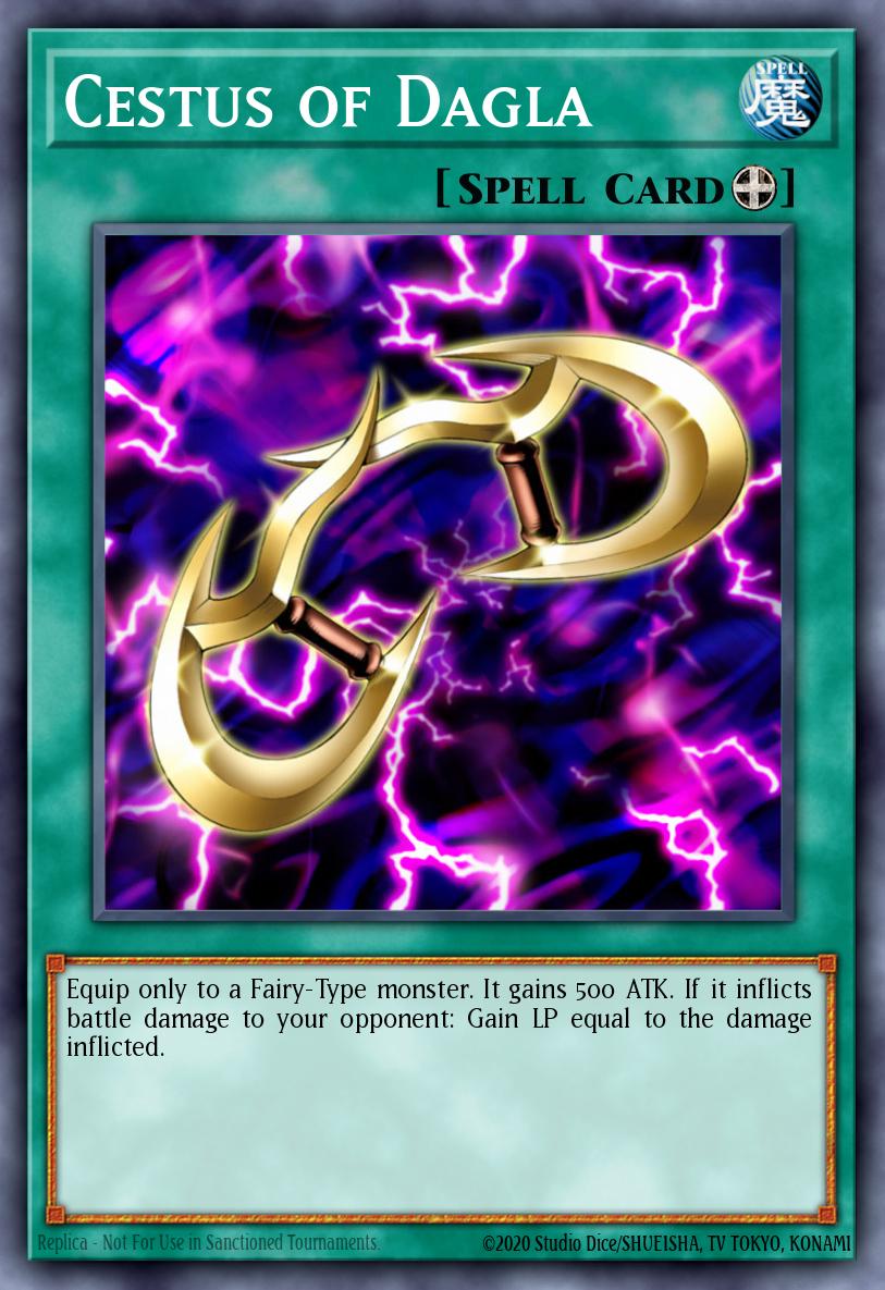 Cestus of Dagla Yu-Gi-Oh card