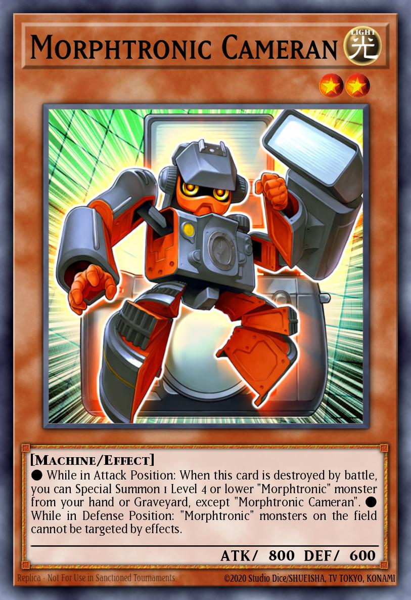 Morphtronic Cameran Yu-Gi-Oh card