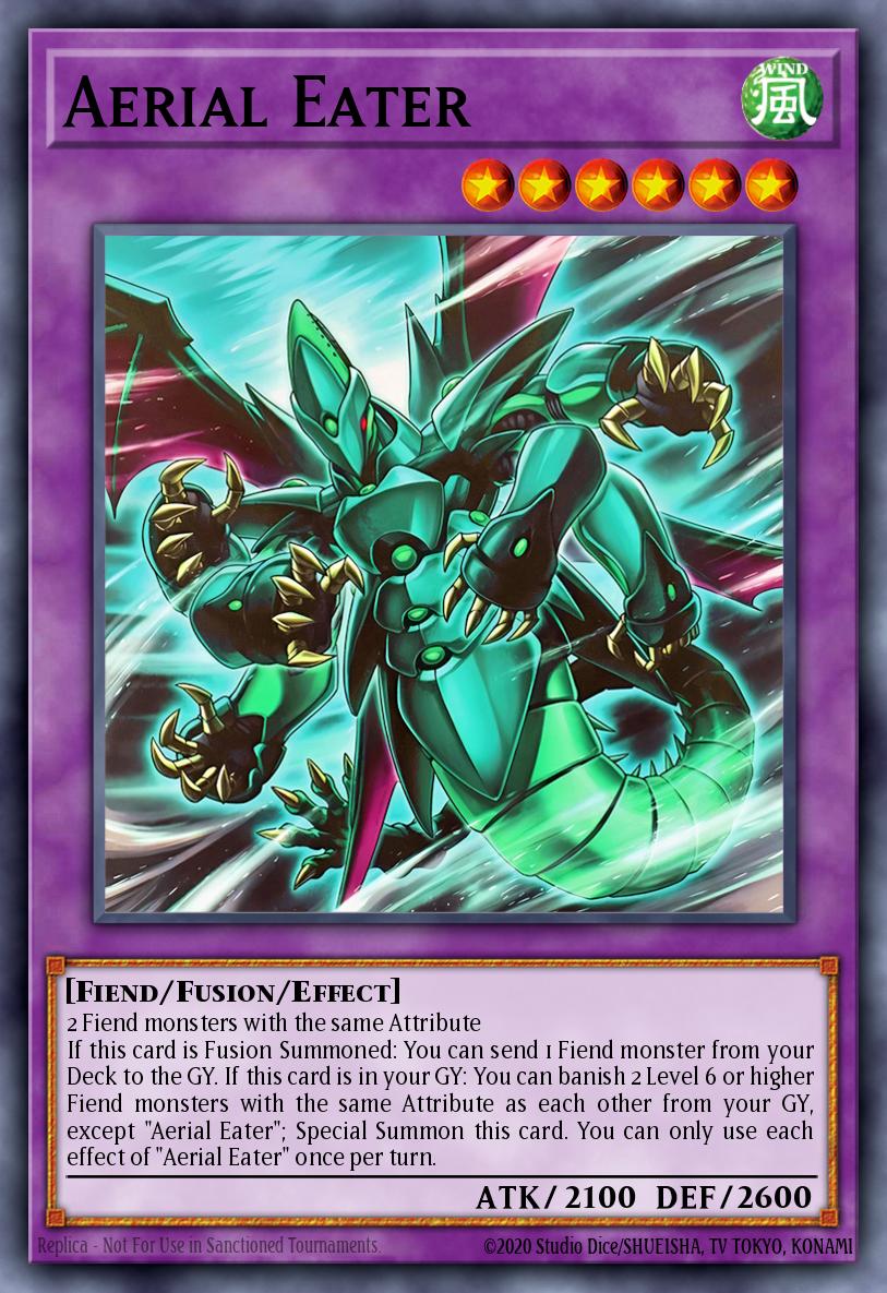 Aerial Eater Yu-Gi-Oh card