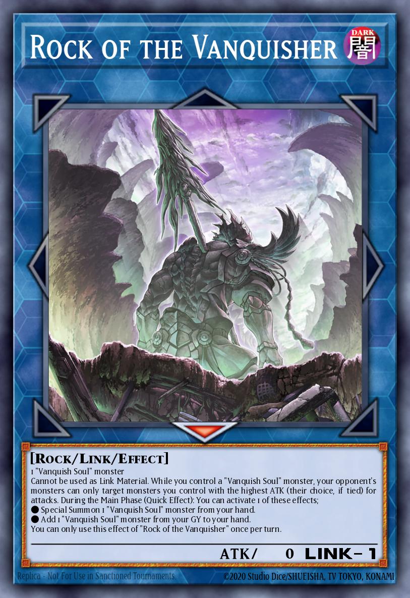 Rock of the Vanquisher Yu-Gi-Oh card