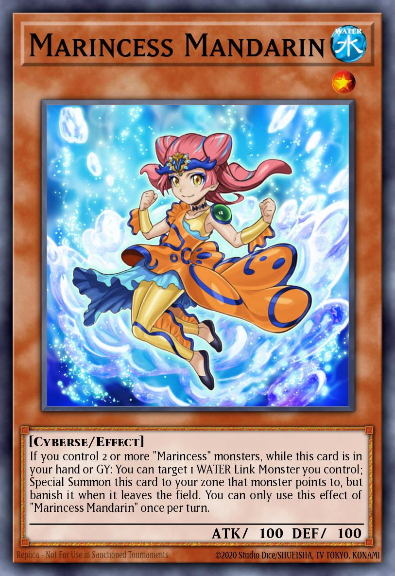 Marincess Mandarin Yu-Gi-Oh card