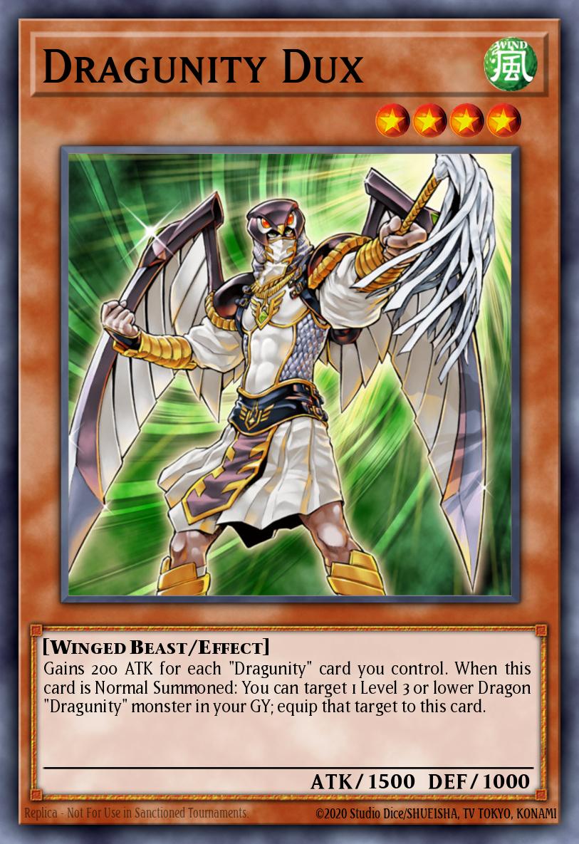 Dragunity Dux Yu-Gi-Oh card