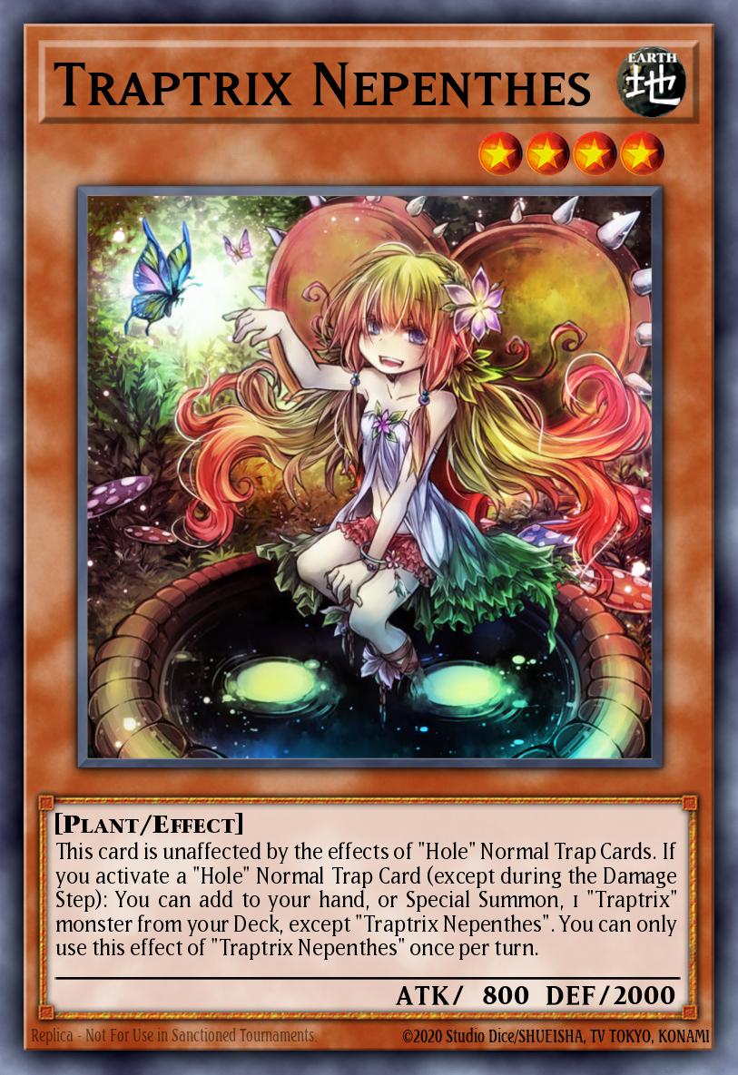 Traptrix Nepenthes Yu-Gi-Oh card