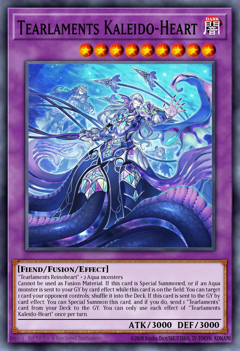 Tearlaments Kaleido-Heart Yu-Gi-Oh card