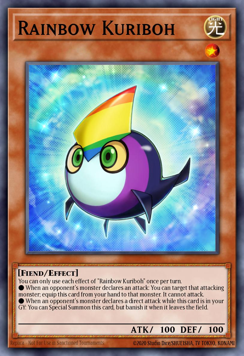 Rainbow Kuriboh Yu-Gi-Oh card