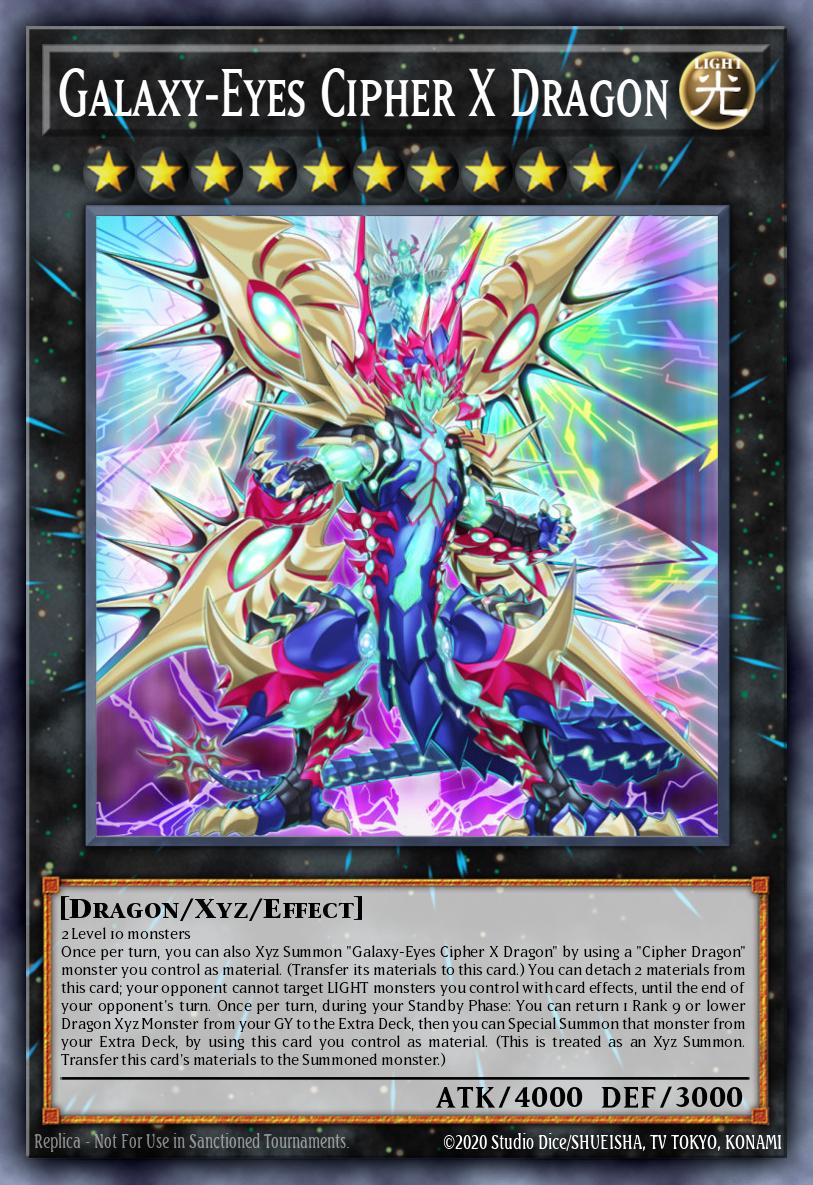 Galaxy-Eyes Cipher X Dragon Yu-Gi-Oh card