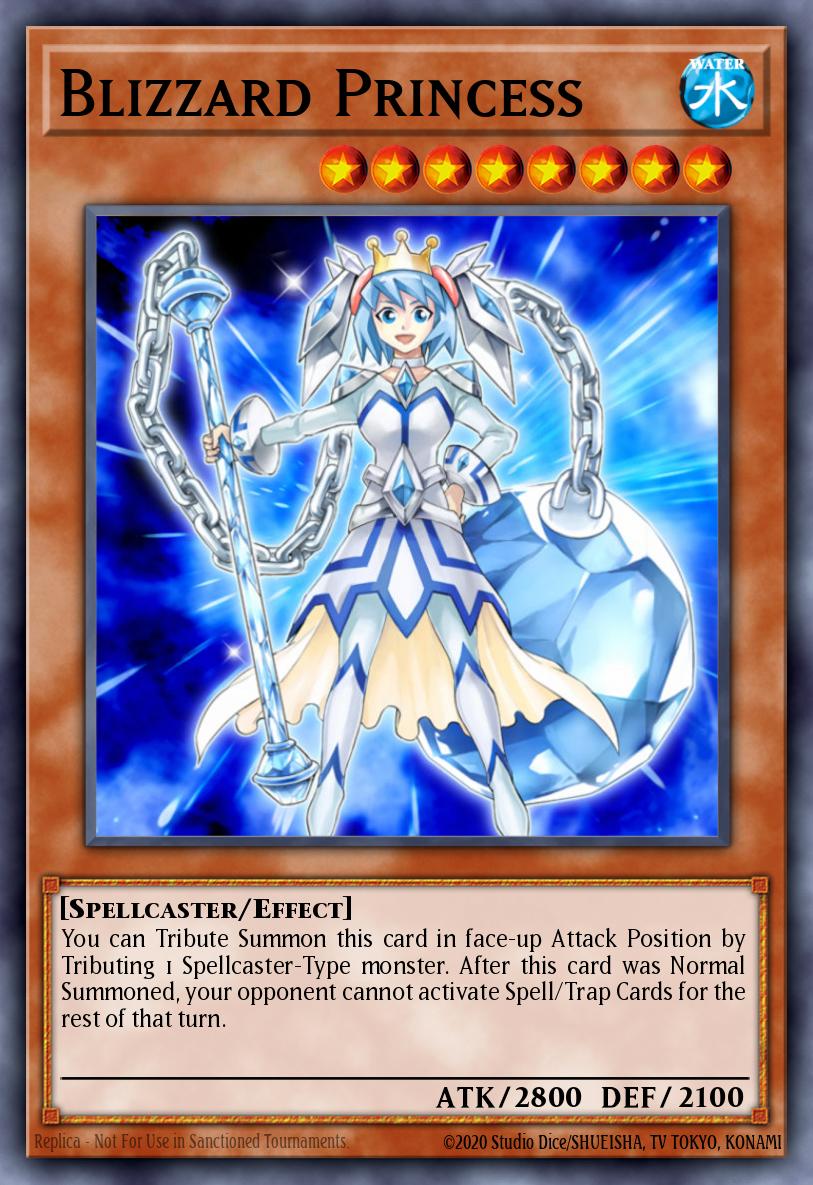 Blizzard Princess Yu-Gi-Oh card