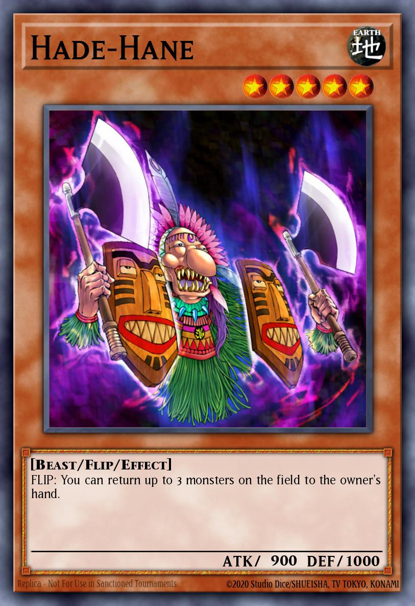 Hade-Hane Yu-Gi-Oh card