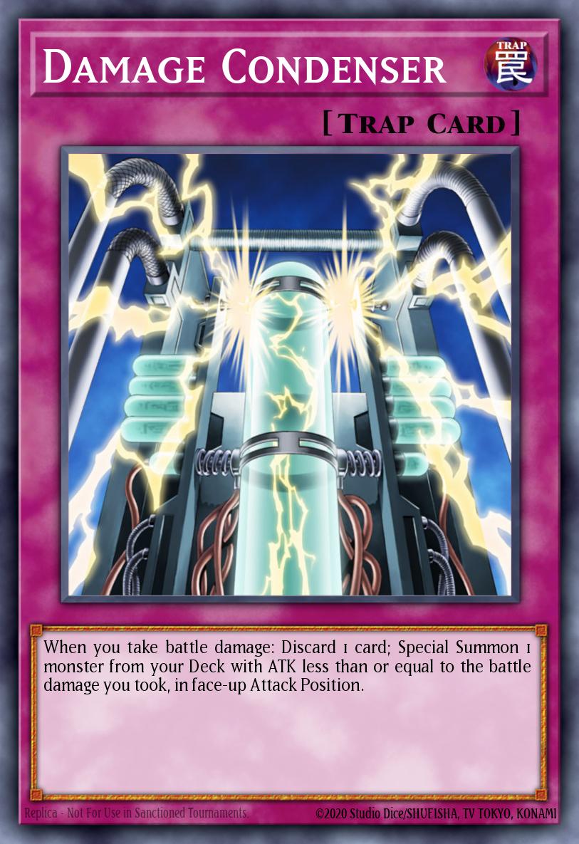 Damage Condenser Yu-Gi-Oh card