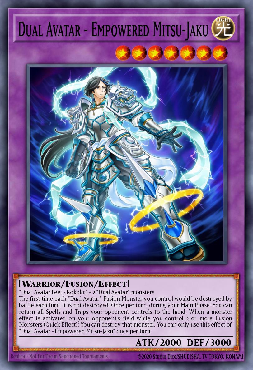 Dual Avatar - Empowered Mitsu-Jaku Yu-Gi-Oh card
