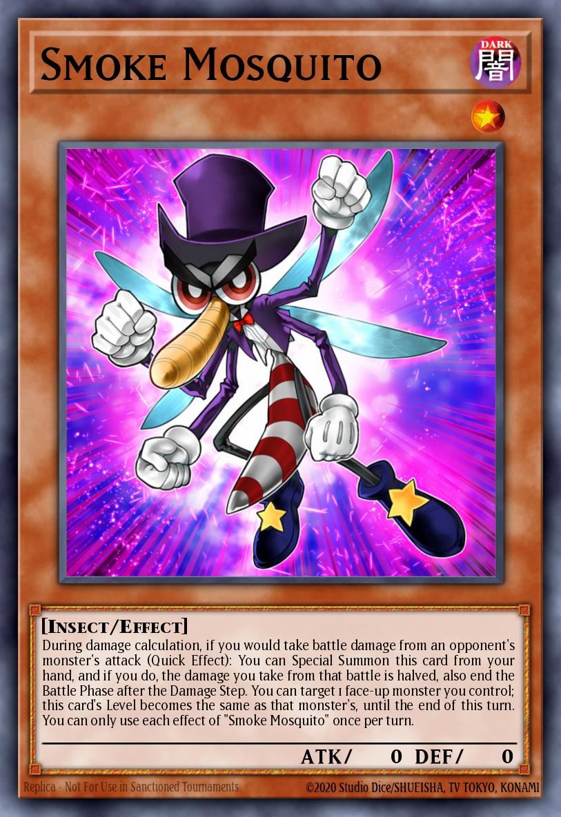 Smoke Mosquito Yu-Gi-Oh card