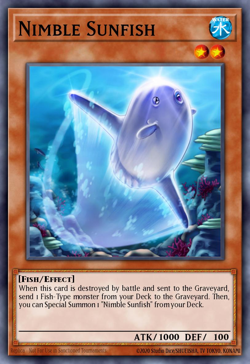 Nimble Sunfish Yu-Gi-Oh card