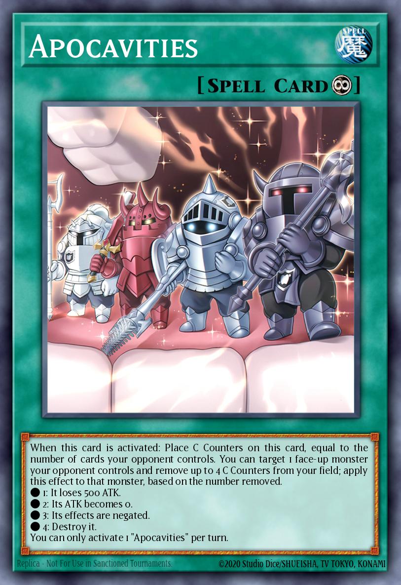 Apocavities Yu-Gi-Oh card