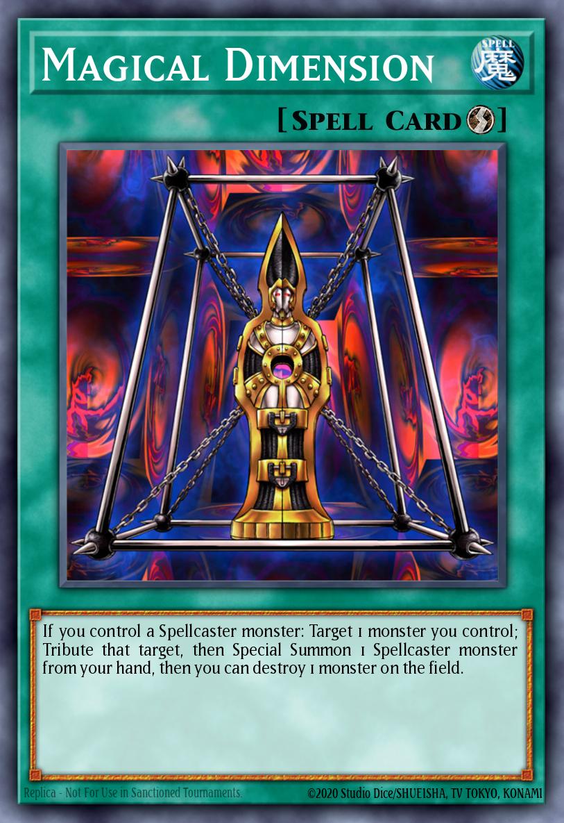 Magical Dimension Yu-Gi-Oh card