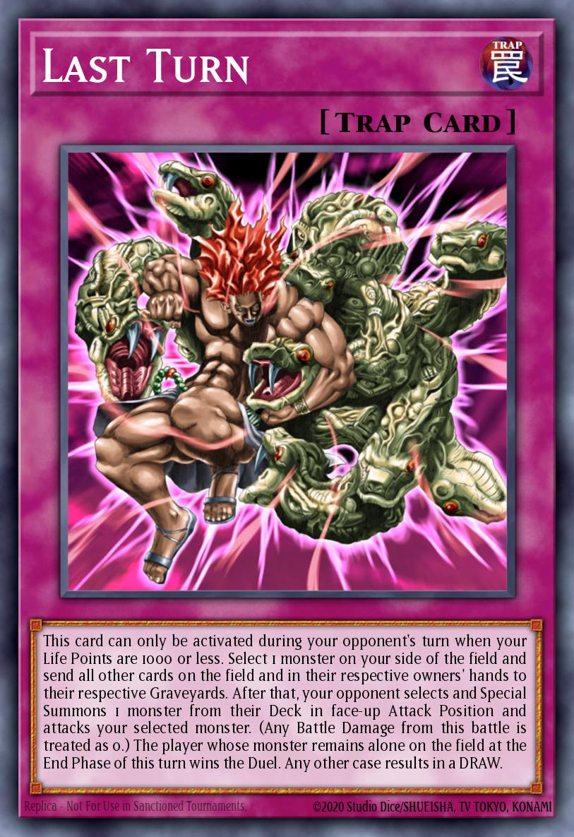Last Turn Yu-Gi-Oh card