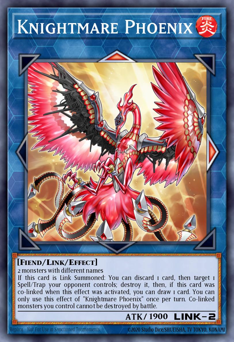 Knightmare Phoenix Yu-Gi-Oh card