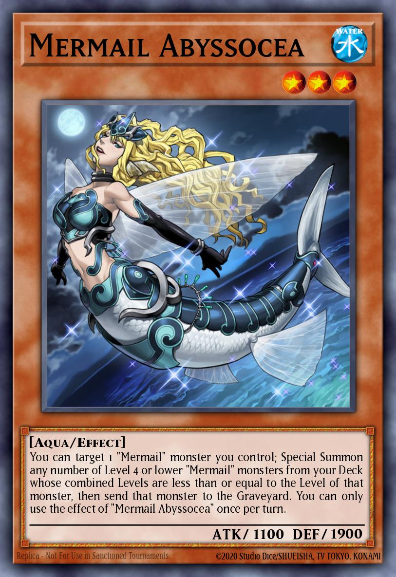 Mermail Abyssocea Yu-Gi-Oh card
