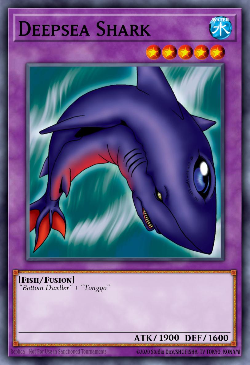 Deepsea Shark Yu-Gi-Oh card