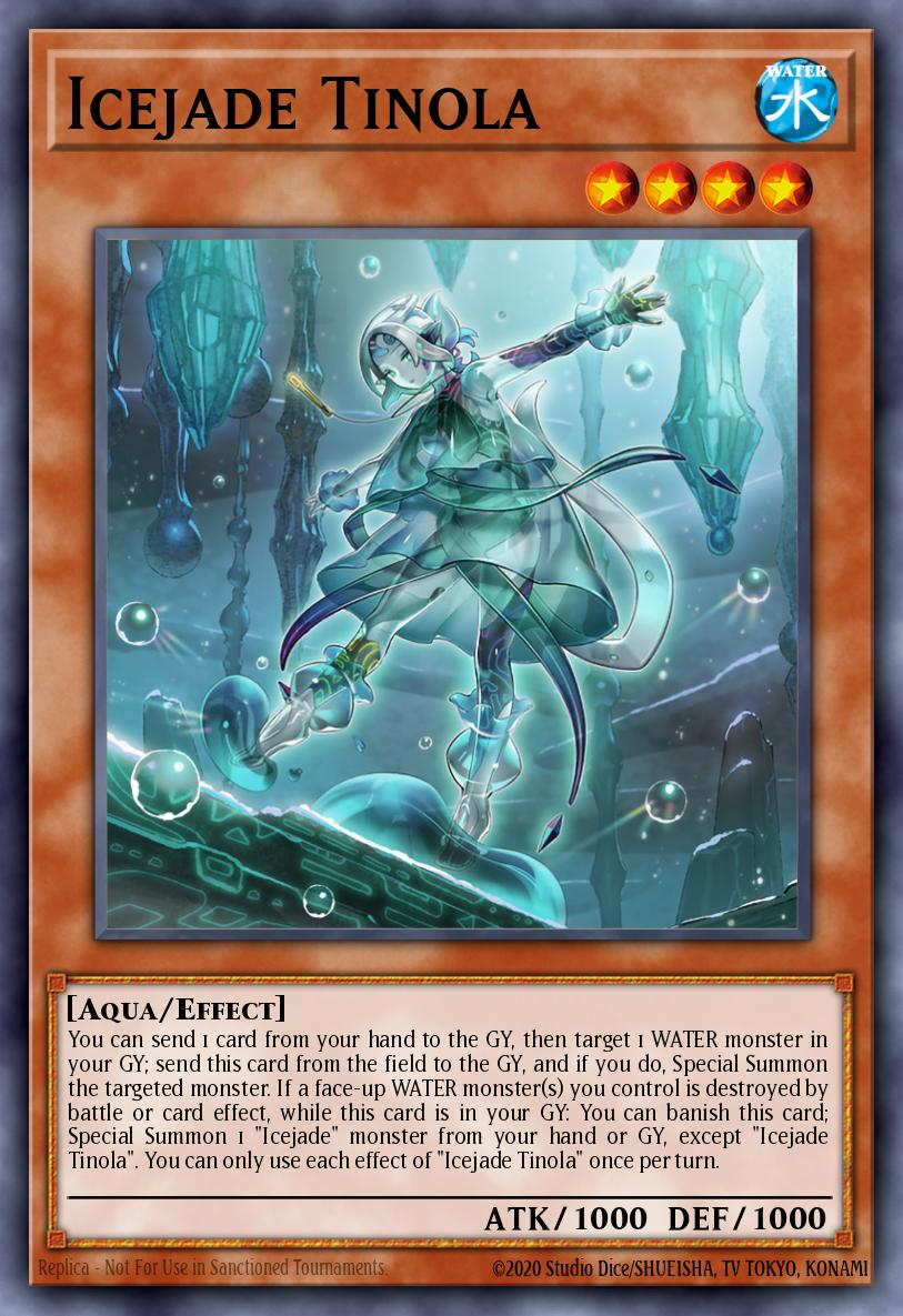 Icejade Tinola Yu-Gi-Oh card
