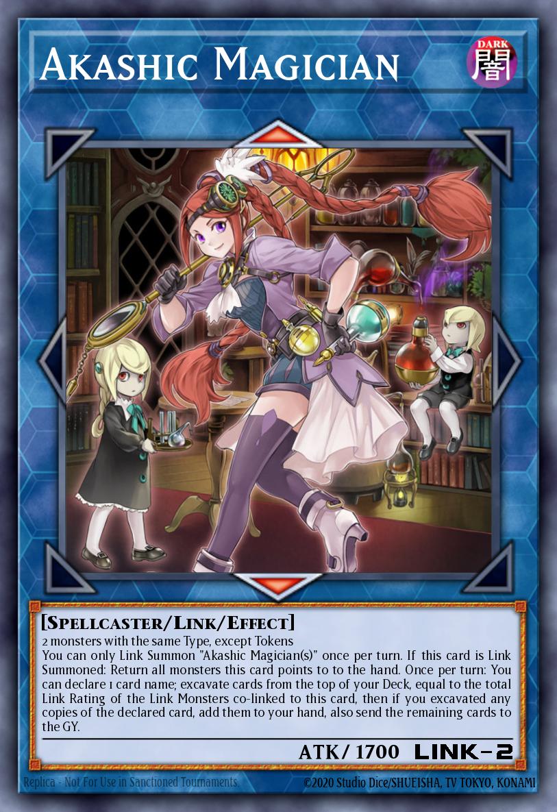 Akashic Magician Yu-Gi-Oh card