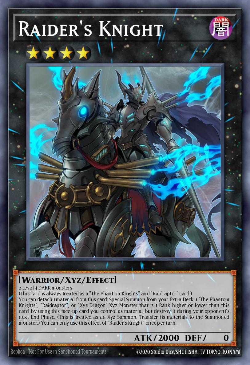 Raider's Knight Yu-Gi-Oh card