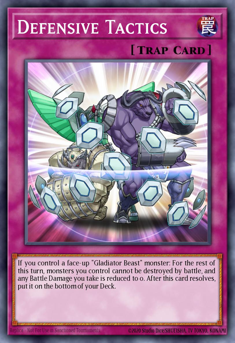 Defensive Tactics Yu-Gi-Oh card