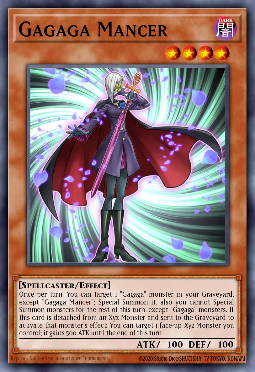 Gagaga Mancer Yu-Gi-Oh card