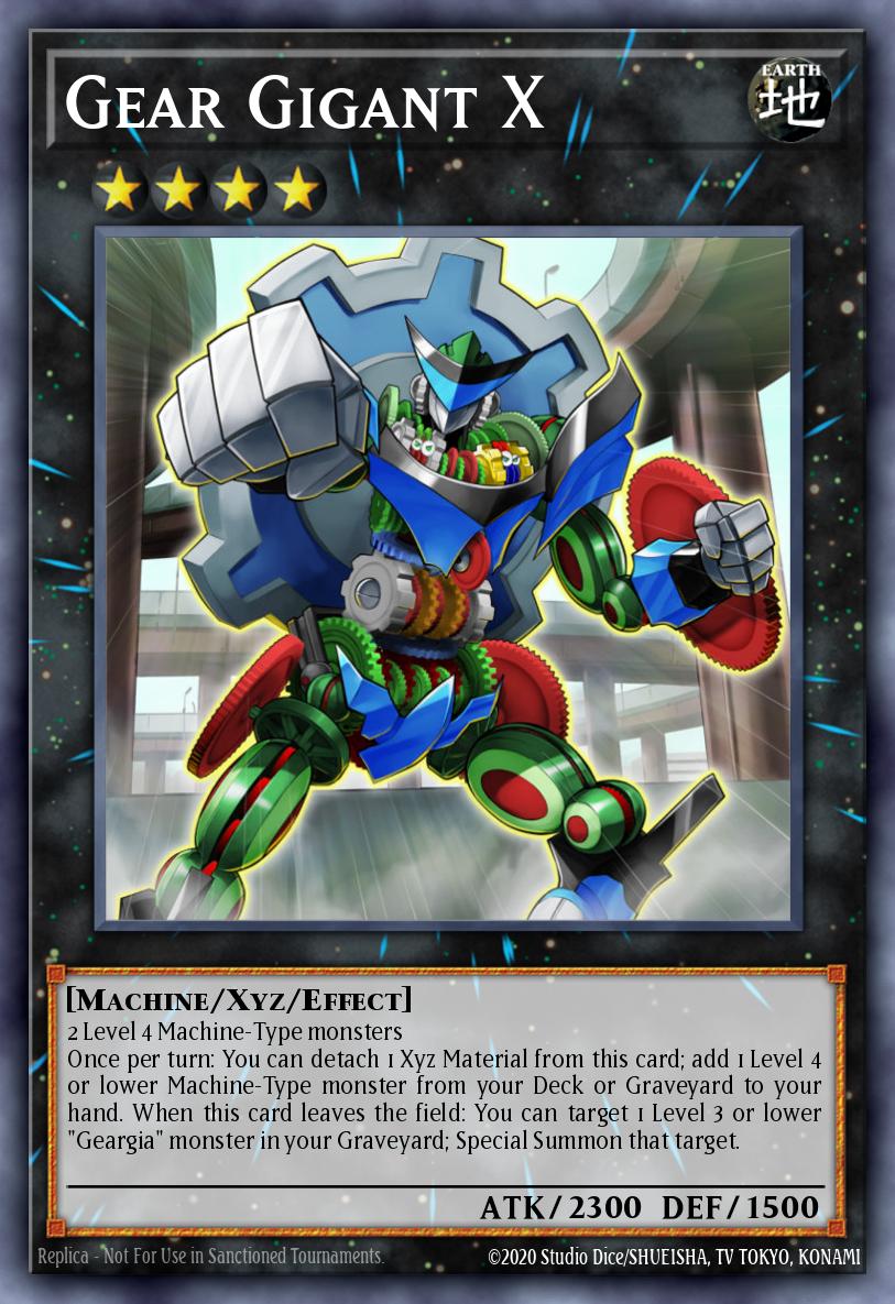 Gear Gigant X Yu-Gi-Oh card