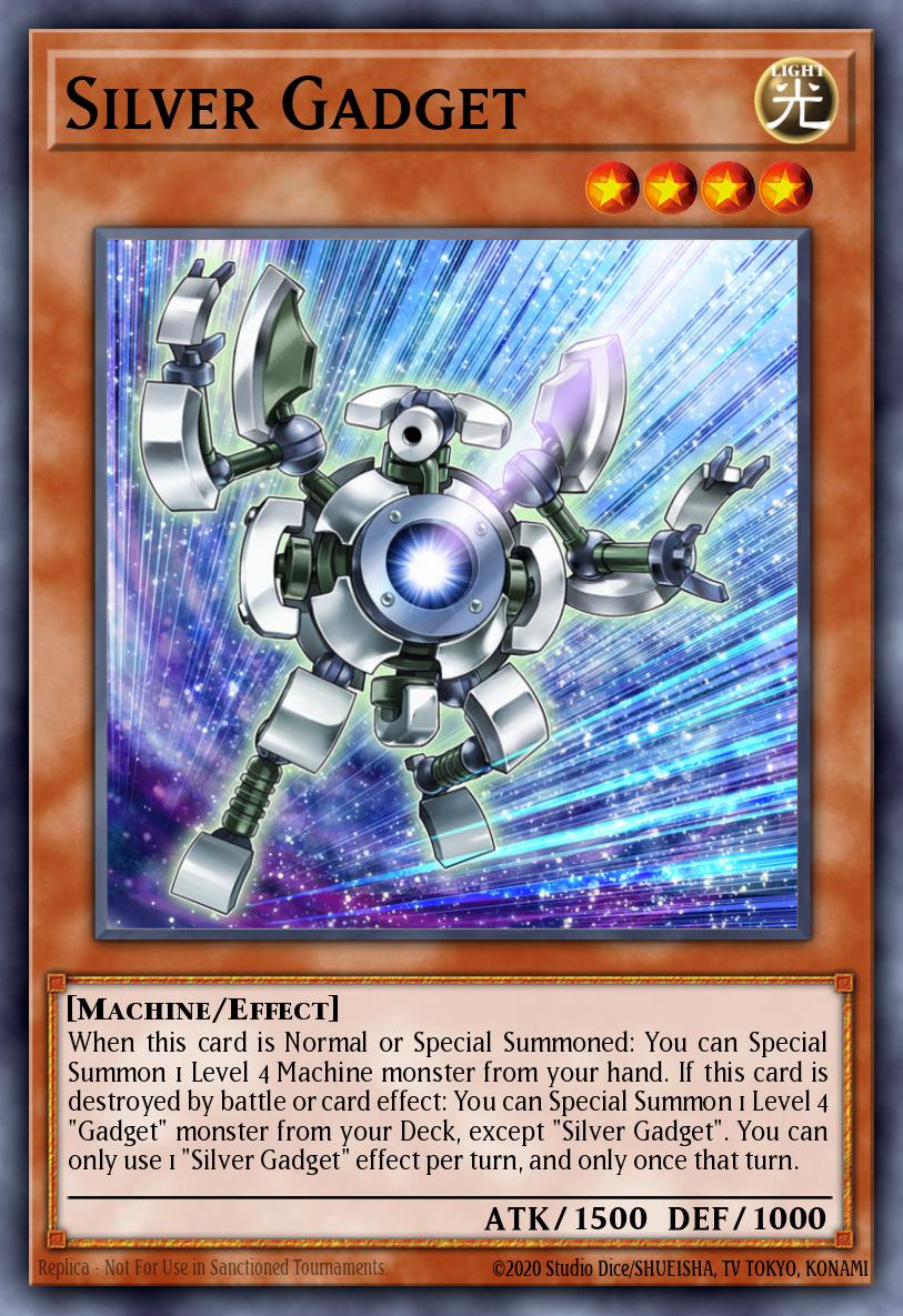 Silver Gadget Yu-Gi-Oh card