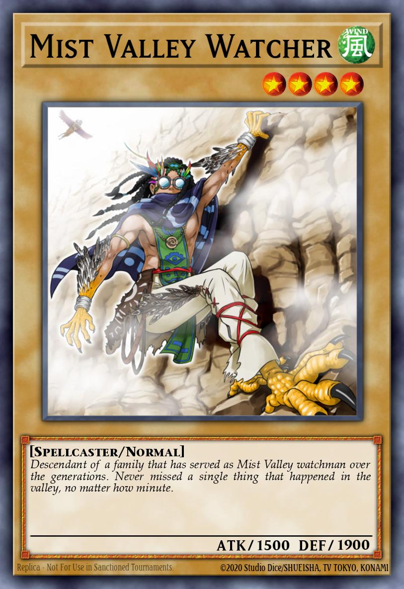 Mist Valley Watcher Yu-Gi-Oh card