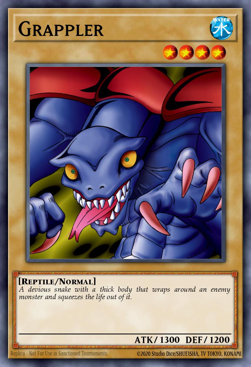 Grappler Yu-Gi-Oh card