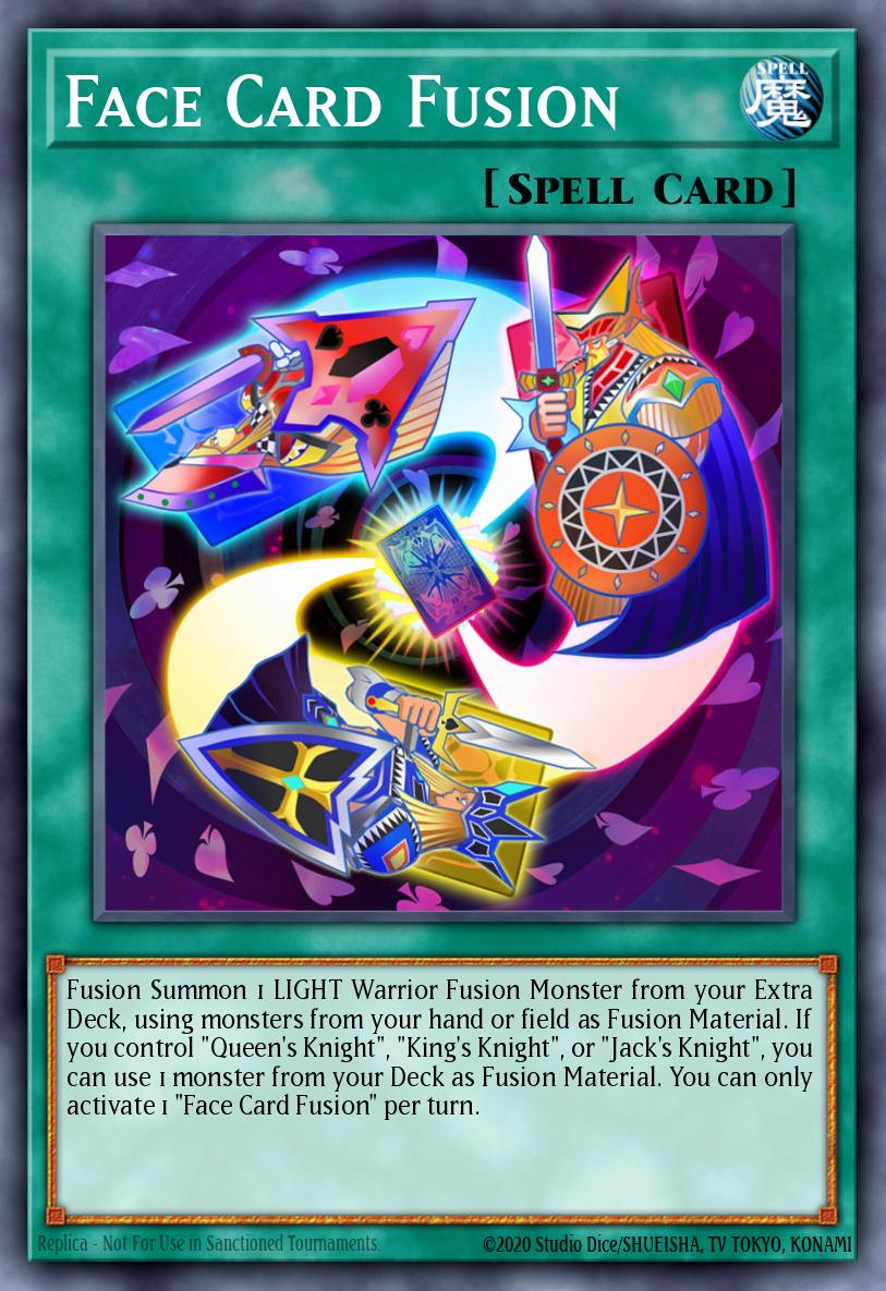 Face Card Fusion Yu-Gi-Oh card