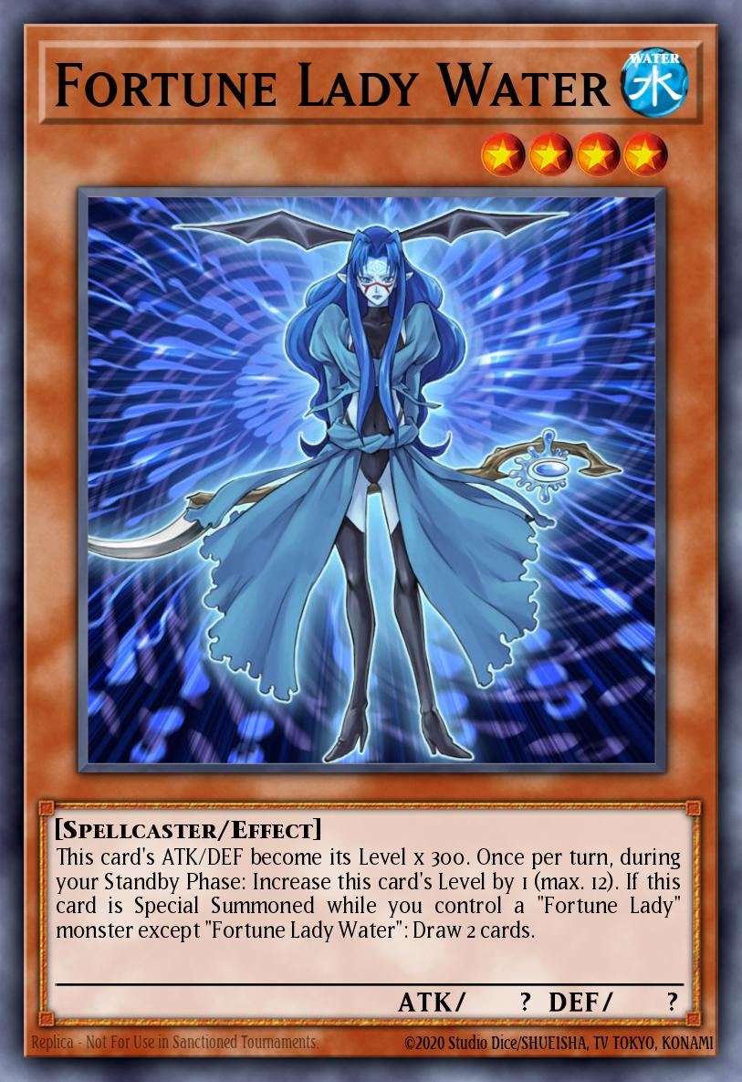 Fortune Lady Water Yu-Gi-Oh card