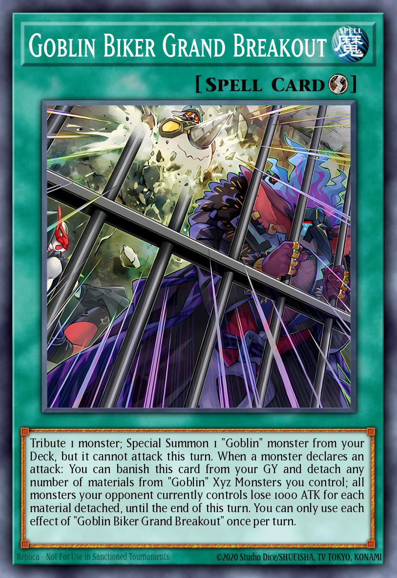 Goblin Biker Grand Breakout Yu-Gi-Oh card