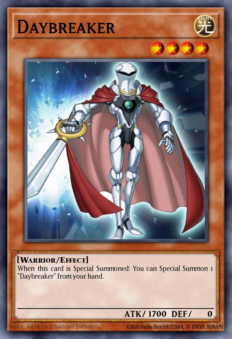 Daybreaker Yu-Gi-Oh card