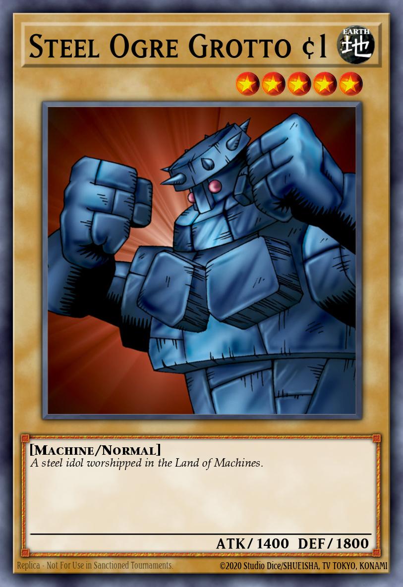 Steel Ogre Grotto #1 Yu-Gi-Oh card