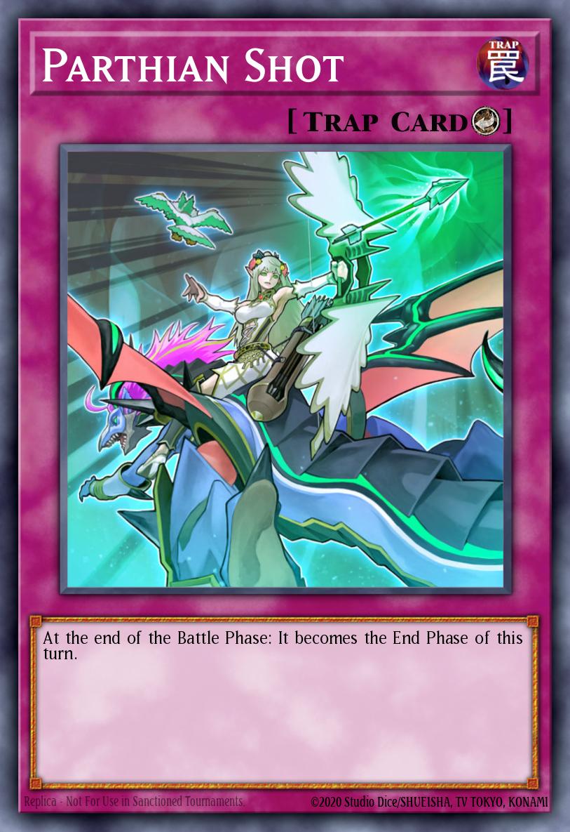 Parthian Shot Yu-Gi-Oh card