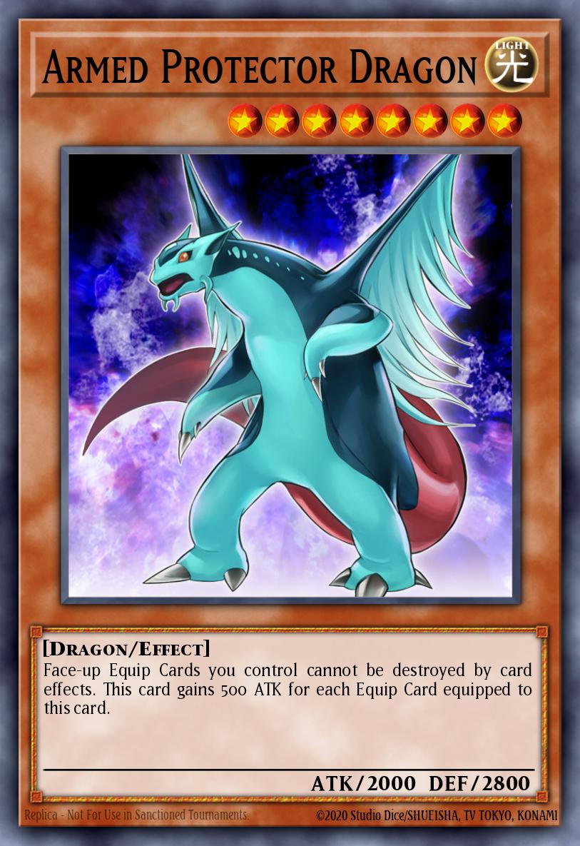 Armed Protector Dragon Yu-Gi-Oh card